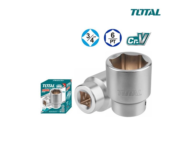 Đầu tuýp lục giác 3/4 inch size 34mm TOTAL THHAST34341 