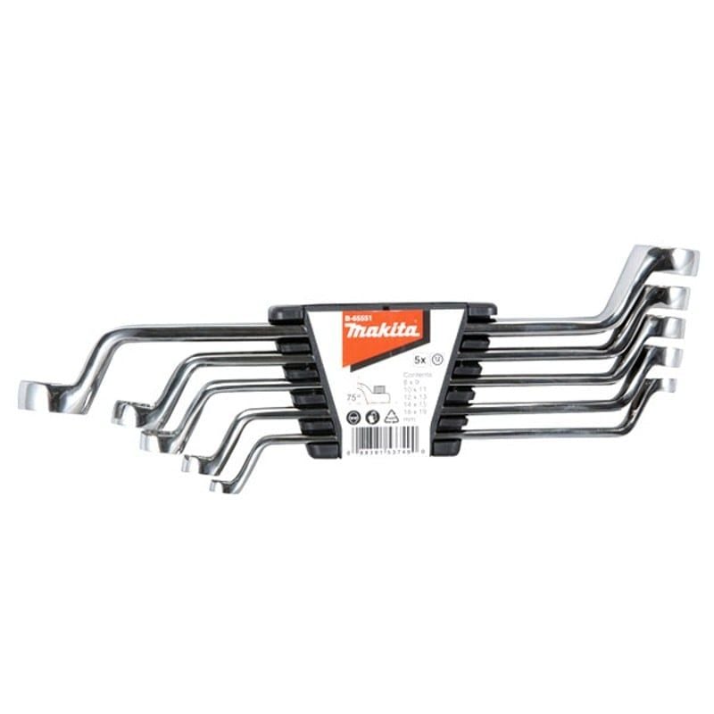  Cờ Lê 2 Đầu Vòng 5 Cây Makita B-65551 