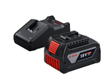  Bộ Sạc Bosch GAL 18V-40 Và 1 Pin GBA 5.0Ah 