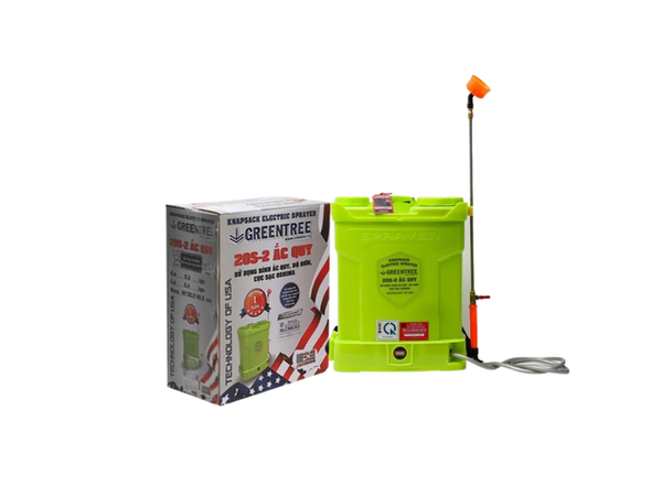  Bình Xịt Điện Greentree 20S 20 Lít 12V8Ah 