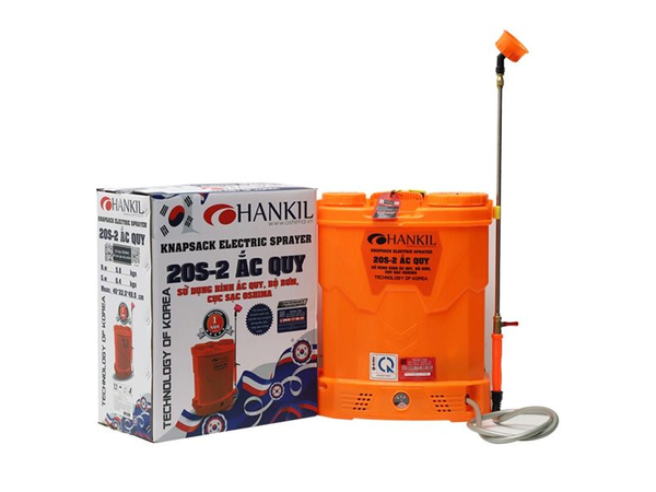 Bình Xịt Điện Hankil 20S 20 Lít 12V8Ah 