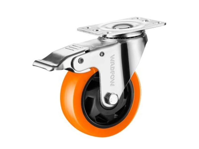  Bánh Xe Đẩy Cố Định Có Khóa 1.5