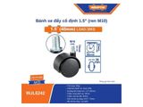  Bánh Xe Đẩy Cố Định 1.5