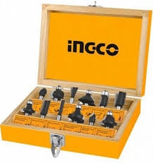  12mm Bộ mũi phay 12 chi tiết Ingco AKRT1221 