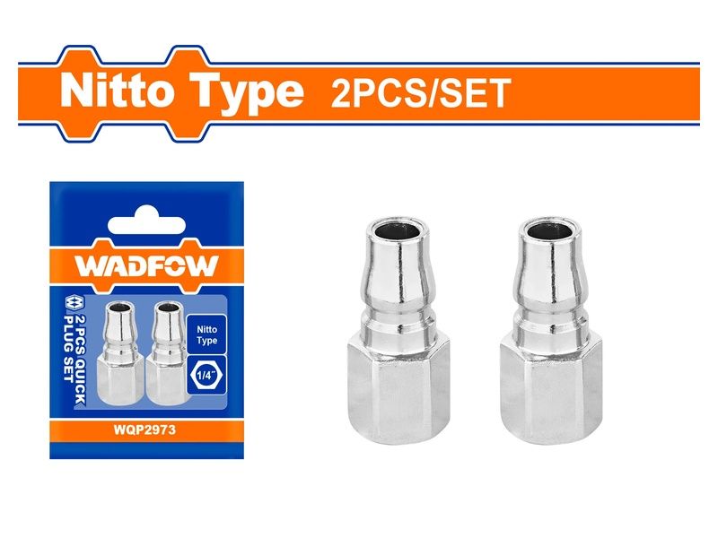  Bộ 2 đầu nối hơi nhanh 1/4