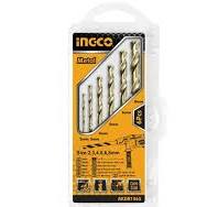  2-8mm Bộ 6 mũi khoan kim loại HSS INGCO AKDB1065 