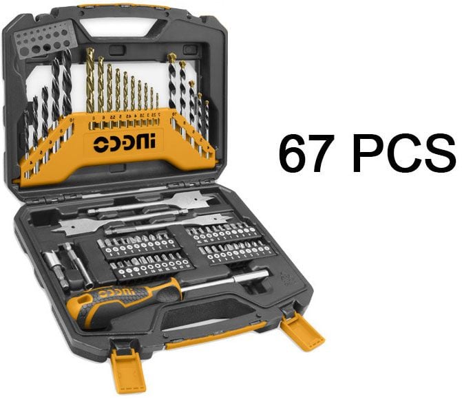  Bộ 67 món đồ nghề cầm tay INGCO HKTAC010671 