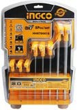  2-10mm Bộ chìa lục giác đầu bằng chữ T 8 chi tiết Ingco HHKT80818 