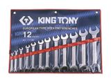  Bộ cờ lê 2 đầu miệng 1112SR KINGTONY 12 chi tiết 