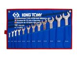  Bộ cờ lê hai đầu miệng 12 chi tiết Kingtony 1112MRN 6-32mm 
