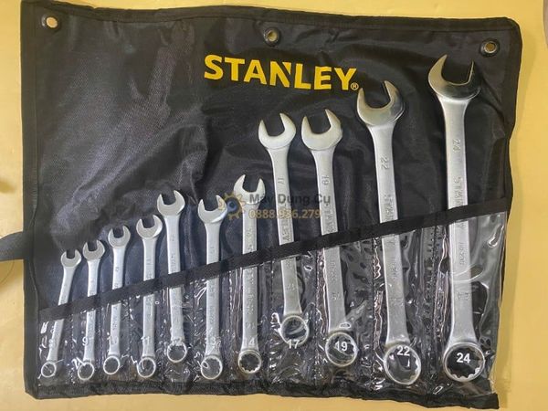  8-24mm Bộ cờ lê vòng miệng 11 chi tiết Stanley STMT80942-8 
