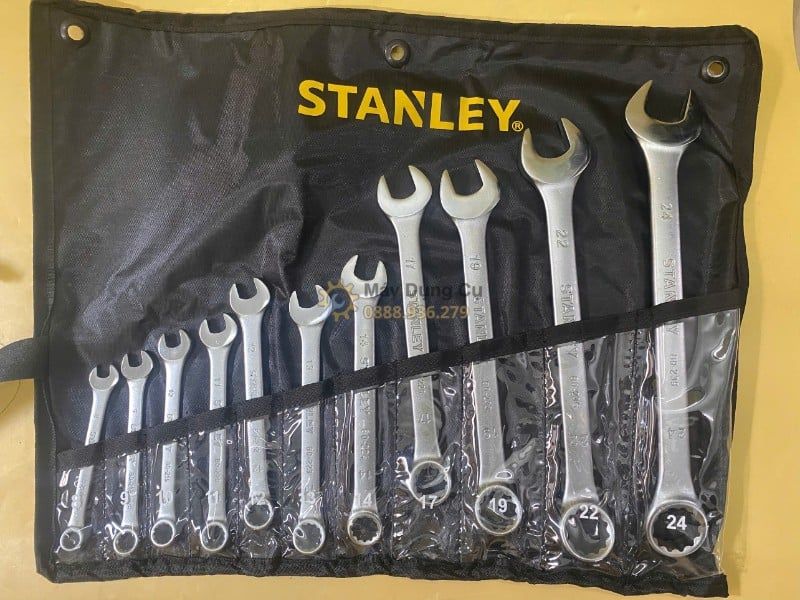  8-24mm Bộ cờ lê vòng miệng 11 chi tiết Stanley STMT80942-8 