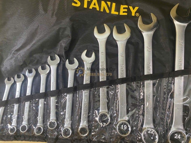  8-24mm Bộ cờ lê vòng miệng 11 chi tiết Stanley STMT80942-8 