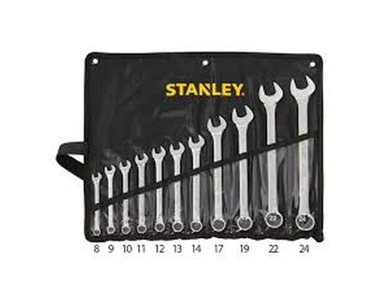  8-24mm Bộ cờ lê vòng miệng 11 chi tiết Stanley STMT80942-8 
