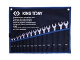 Bộ cờ lê vòng miệng siêu nhẹ 6-19mm Kingtony 12D14MRN05 