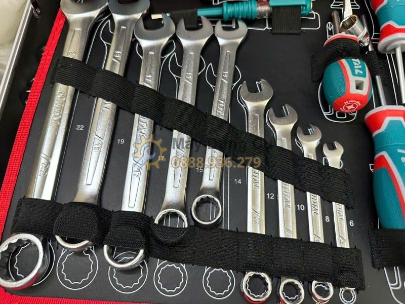  BỘ ĐỒ NGHỀ VALI KÉO 147 CHI TIẾT TOTAL THKTHP21476 – TRỌN BỘ DỤNG CỤ CHO GIA ĐÌNH, XƯỞNG NHỎ VÀ ĐỘI BẢO TRÌ 