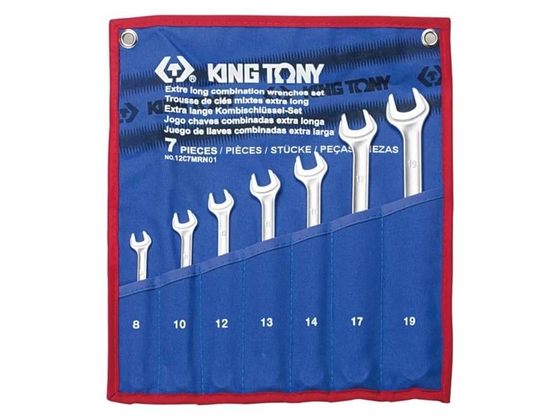  Bộ cờ lê vòng miệng tự động 7 chi tiết Kingtony 12C7MRN01 