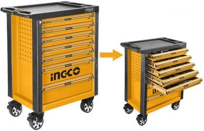  Bộ đồ nghề đa năng đựng trong tủ kéo 162 chi tiết INGCO HTCS271621 
