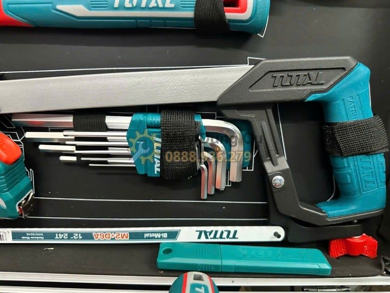  BỘ ĐỒ NGHỀ VALI KÉO 147 CHI TIẾT TOTAL THKTHP21476 – TRỌN BỘ DỤNG CỤ CHO GIA ĐÌNH, XƯỞNG NHỎ VÀ ĐỘI BẢO TRÌ 