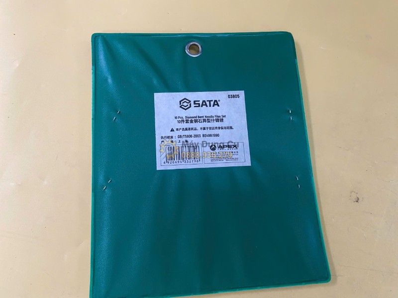  Bộ dũa cong kim cương 10 chi tiết 3x140mm SATA 03805 