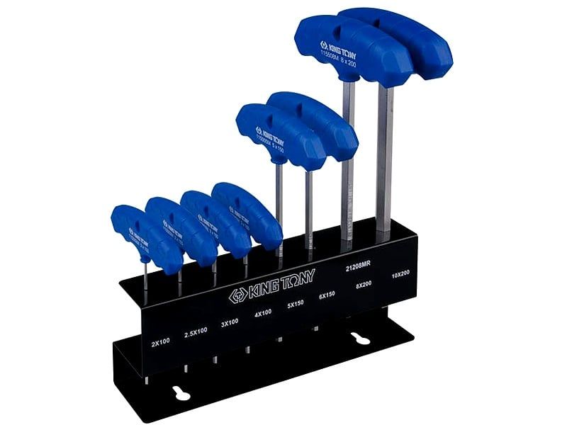  Bộ lục giác chữ T 8 chi tiết Kingtony 21208MR 
