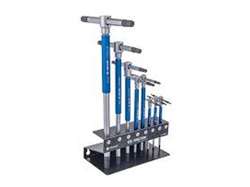  Bộ lục giác chữ T cán trượt, thân xoay Kingtony 23208MR có 8 chi tiết (2-10mm) 