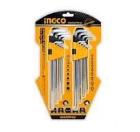  Bộ lục giác đầu bằng và bông 18 chi tiết Ingco HHKSET0181 
