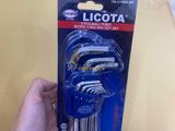  Bộ lục giác 9 cây xi bóng Licota TW-21009A-MF 
