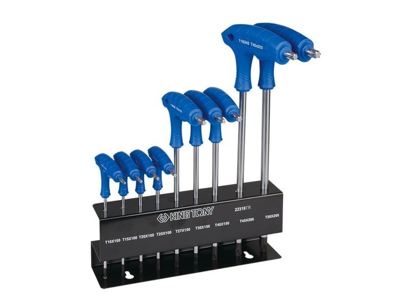  Bộ lục giác sao chữ T Kingtony 22319TR 9 cây có đế sắt 