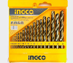  Bộ mũi khoan kim loại 19 chi tiết INGCO AKDB1195 