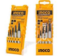  3-18mm Bộ mũi taro lấy ốc gãy 5 chi tiết Ingco ASE008 