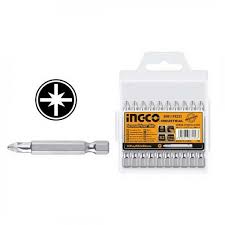  PZ1x50mm Bộ mũi vít bake 10 mũi INGCO SDB11PZ123 