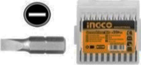  SL4x25mm Bộ mũi vít dẹp 25 mũi INGCO SDB11SL113 
