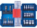  Bộ mũi vít và đầu tuýp 1/4 có 47 chi tiết Kingtony 2547MR-EB 