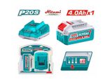  Bộ 1 pin 4Ah và 1 sạc dùng pin Lithium-Ion 20V Total TFBCPK1012 