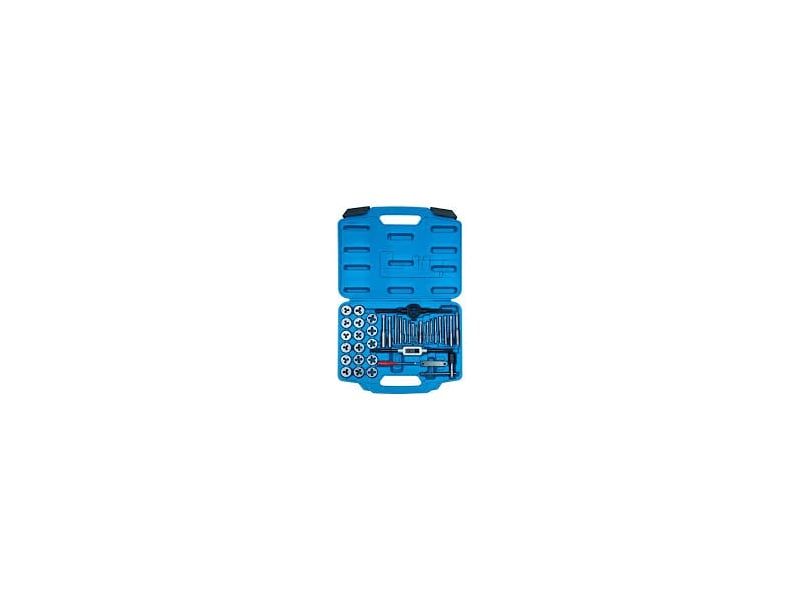  M3-M12 Bộ taro và bàn ren hệ mét 39 chi tiết Kingtony 12939MQ1 