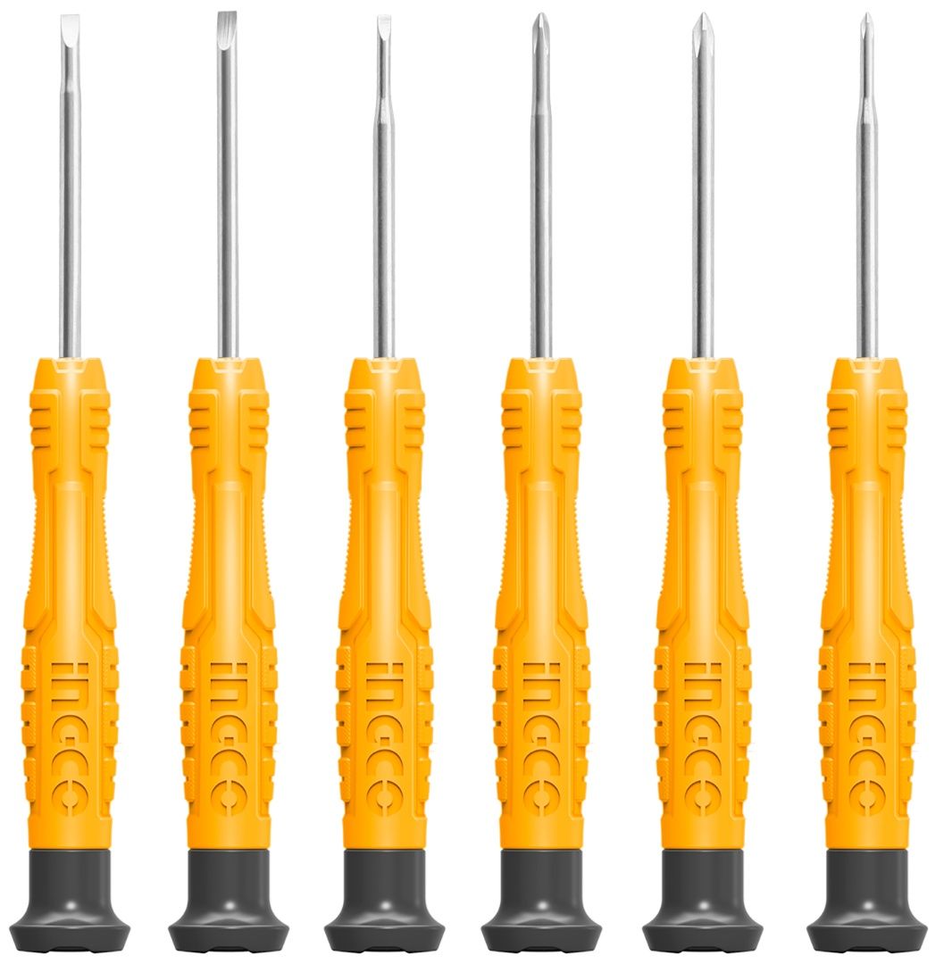  Bộ tuốc nơ vít chính xác 6 chi tiết Ingco HKSD0618 