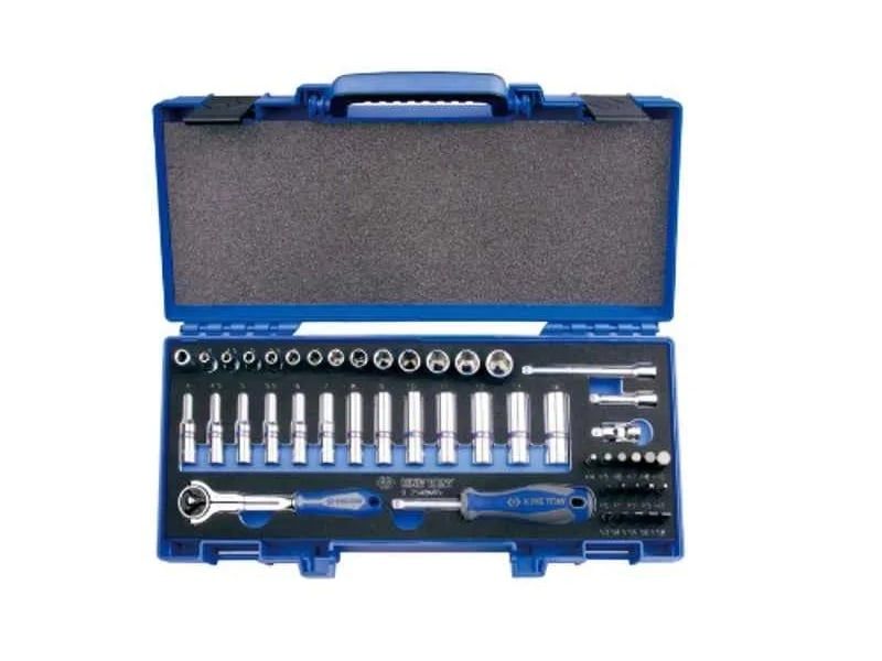  1/4″ Bộ tuýp lục giác 48 chi tiết Kingtony 2548MRV 