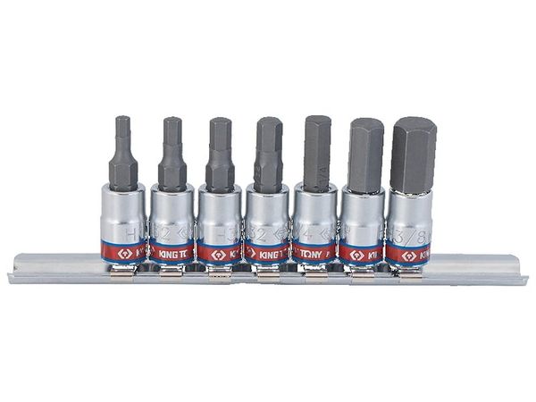  1/4″ Bộ tuýp lục giác 7 chi tiết Kingtony 2127SR 