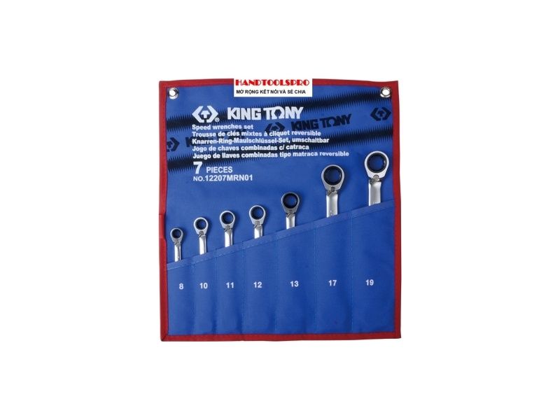  Bộ vòng miệng tự động 7 chi tiết 8-19mm Kingtony 12207MRN01 