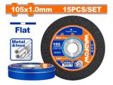  Bộ 15 Đá cắt kim loại 105x1x16mm WadFow WAC2L41 