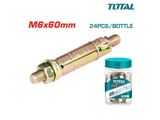  Bộ 24 neo nặng M6x60mm TOTAL WJHA0606021 