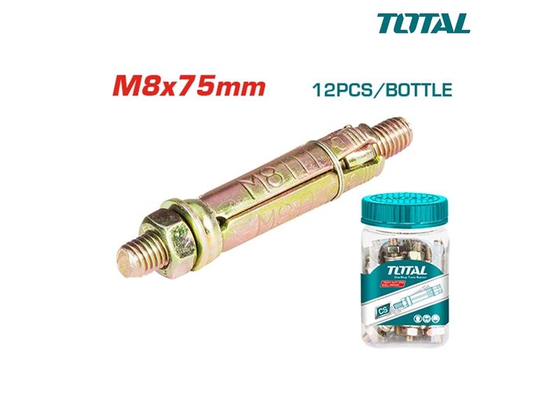  Bộ 12 neo nặng M8x75mm TOTAL WJHA0807521 