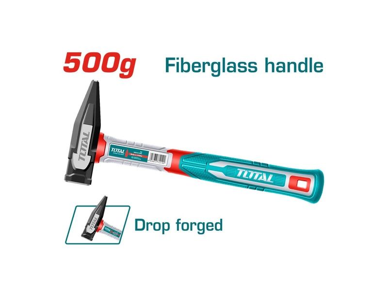  Búa đinh đầu Dẹp & Vuông 500g Total THMH62500L 