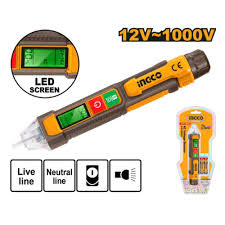  Bút dò điện áp AC không tiếp xúc dòng điện 12V~1000V Ingco VD210003 