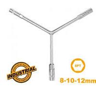  8-10-12mm Cần vặn chữ Y Ingco HYSW081012 
