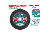  Bộ 100 đĩa cắt kim loại 105mm Total TAC210105100 