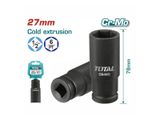  Đầu Tuýp Tác động Sâu 1/2 Inch 27mm Total THDIS12271L 