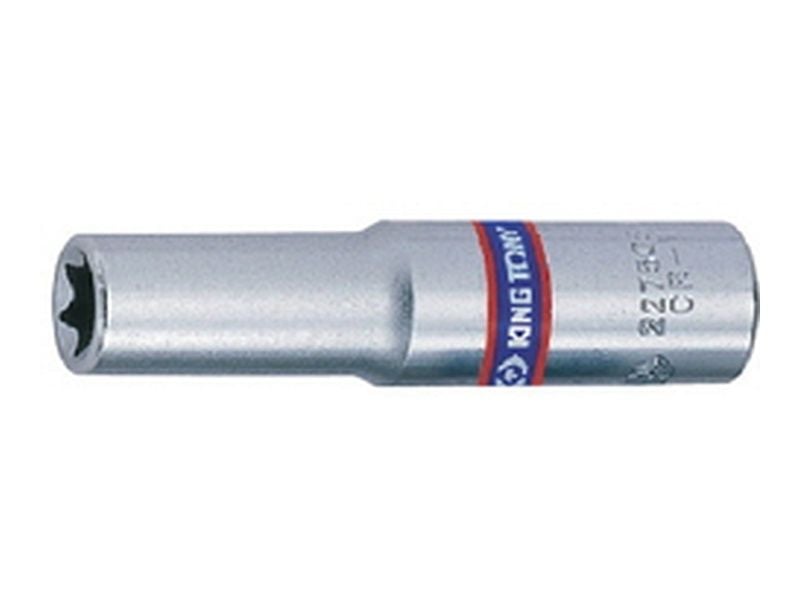  E8 Đầu tuýp lục giác sao dài 1/4