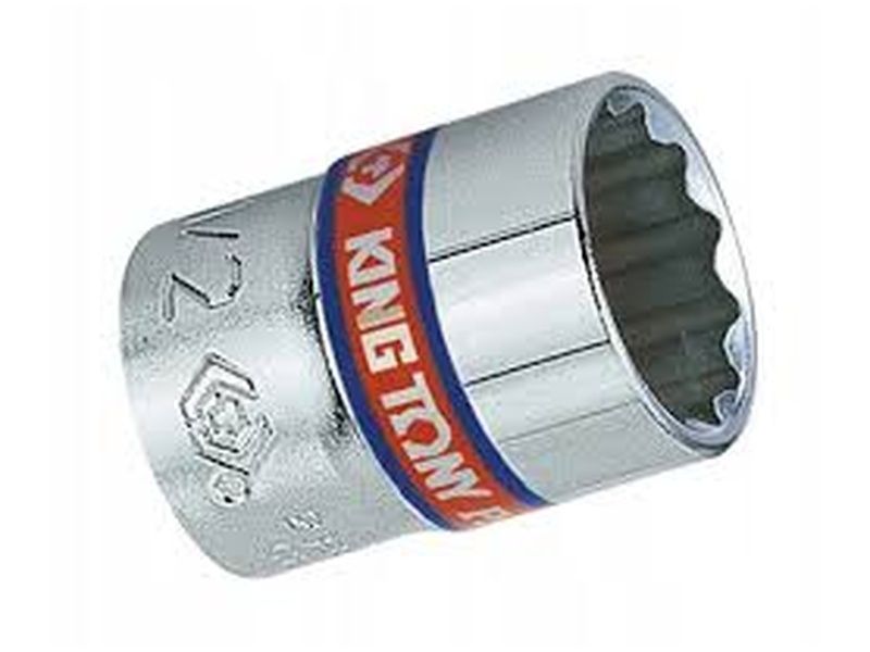  Đầu tuýp ngắn 12 cạnh 1/4 size hệ inch 5/32 Kingtony 233012S 